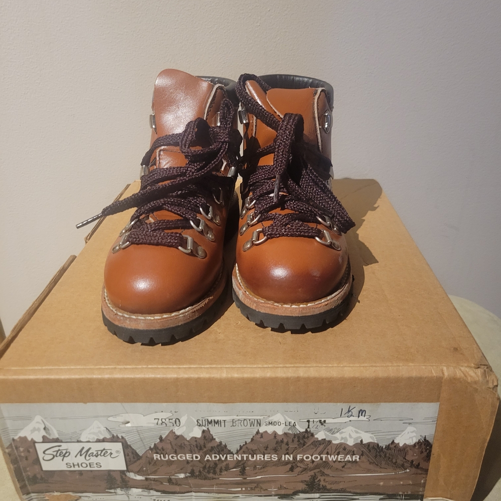 Vibram Kids Brown Adventure Boots